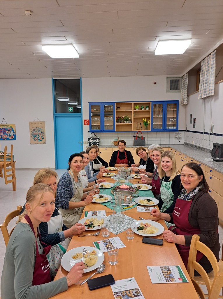 Gelungener Pastakurs mit Seminarbäuerin Edith Handl-Herzog